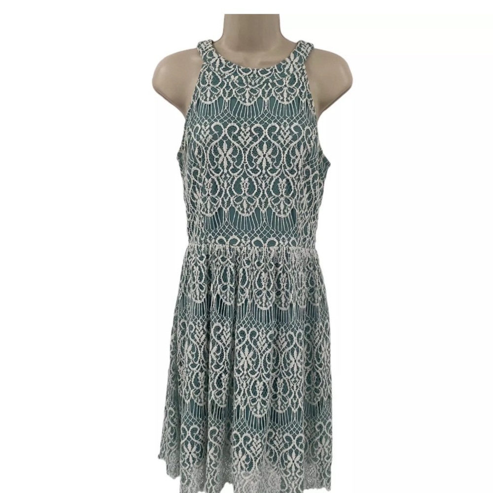Altar’d State Purple Crochet Dress